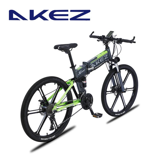 HKM-110931 26" Foldable Electric Mountain Bike with 36V 350W Motor and Lightweight Alloy Frame