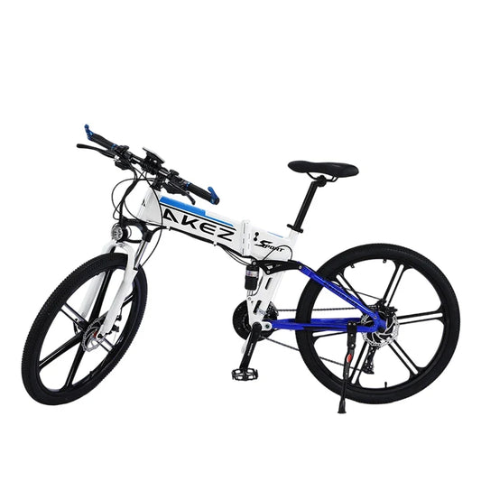 HKM-110931 26" Foldable Electric Mountain Bike with 36V 350W Motor and Lightweight Alloy Frame