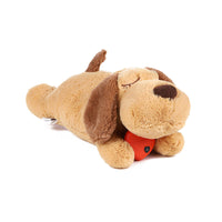 HKM-1110205 Heartbeat Plush Puppy Training Toy for Anxiety Relief and Chewing