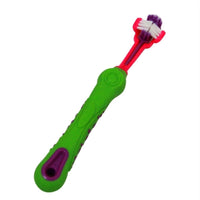 HKM-111059 Pet Dental Supplies Fingers Double-headed Toothbrush Teeth Cleaning