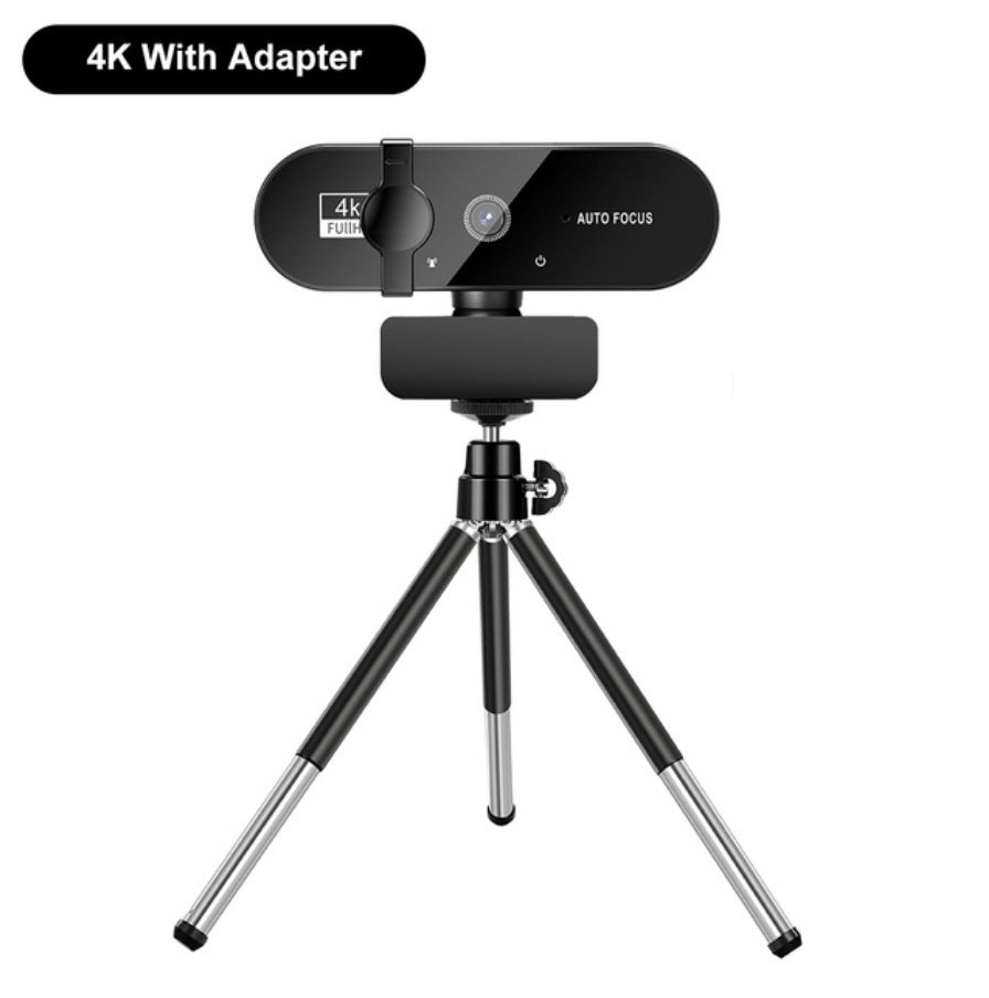 HKM-111315 USB Camera Stand with Built-in Microphone for PC - Model W66-2K and W66-4K
