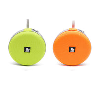 HKM-1115197 Compact Travel Dog Food and Water Bowls with Interactive Frisbee Design, 15cm Diameter