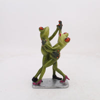 HKM-111699 Resin Frog Decor for Living Room and Study - Pastoral Style Home Accent