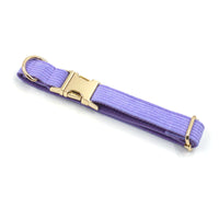 HKM-1117117 Taro Purple Velvet Dog Collar - Stylish and Comfortable Pet Accessory