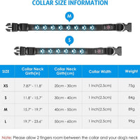 HKM-1118909 7-Color LED Luminous Dog and Cat Traction Collar with USB Charging