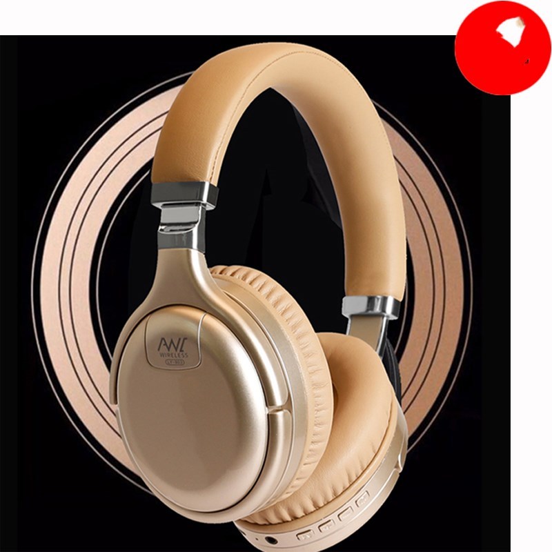 HKM-111955 Retractable Bluetooth Gaming Headset with Active Noise Reduction for Sports and Running