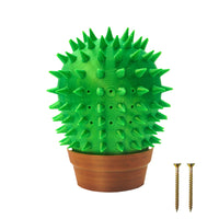 HKM-1119933 Cactus-Shaped Cat Scratch Board for Play and Claw Care - 9x4x11cm Plastic Design