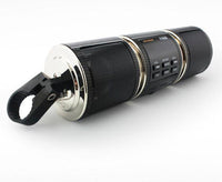 HKM-112083 Waterproof Bluetooth Motorcycle Speakers with FM Radio, USB and AUX Audio Player
