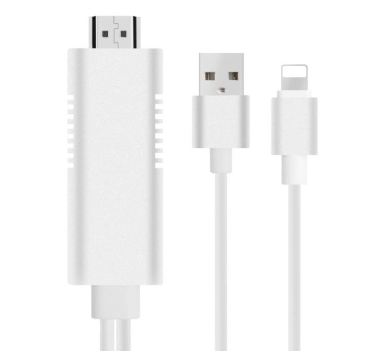 HKM-112147 HDMI Adapter Compatible with iPhone Models and Apple Devices