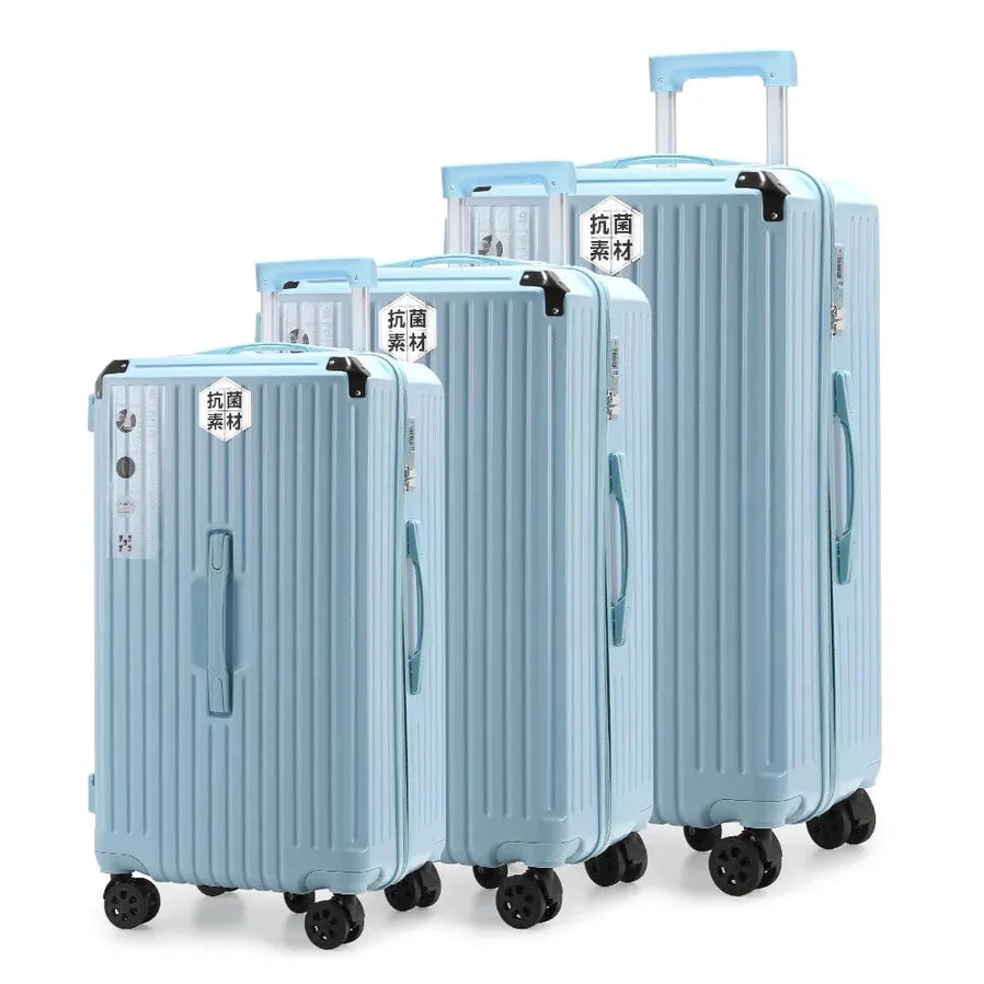 HKM-112147 Waterproof Hard Shell Carry-On Luggage with Large Capacity for Travel