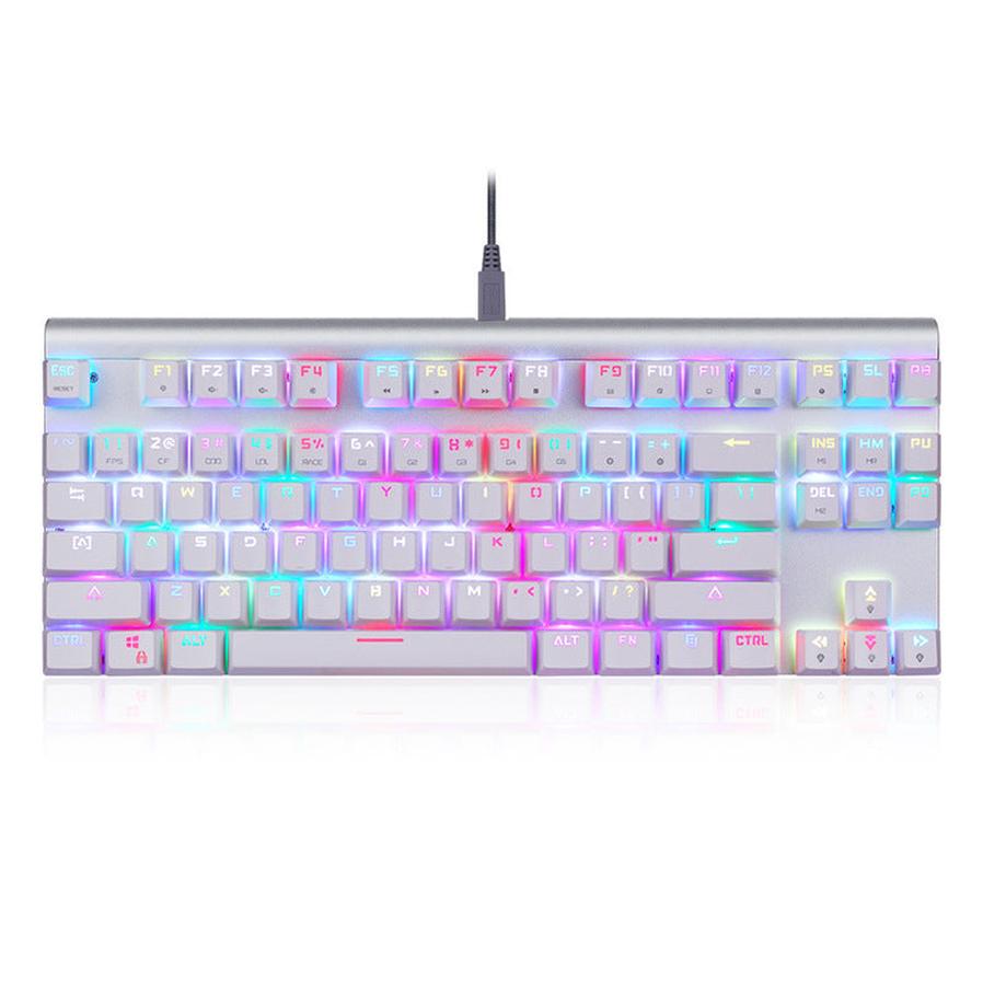 HKM-112275 Custom Full Color 87-Key Light-Up Mechanical Keyboard ...