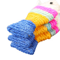 HKM-1124541 Sisal Winding Fish Toy for Cats - 13cm Throwing Accessory