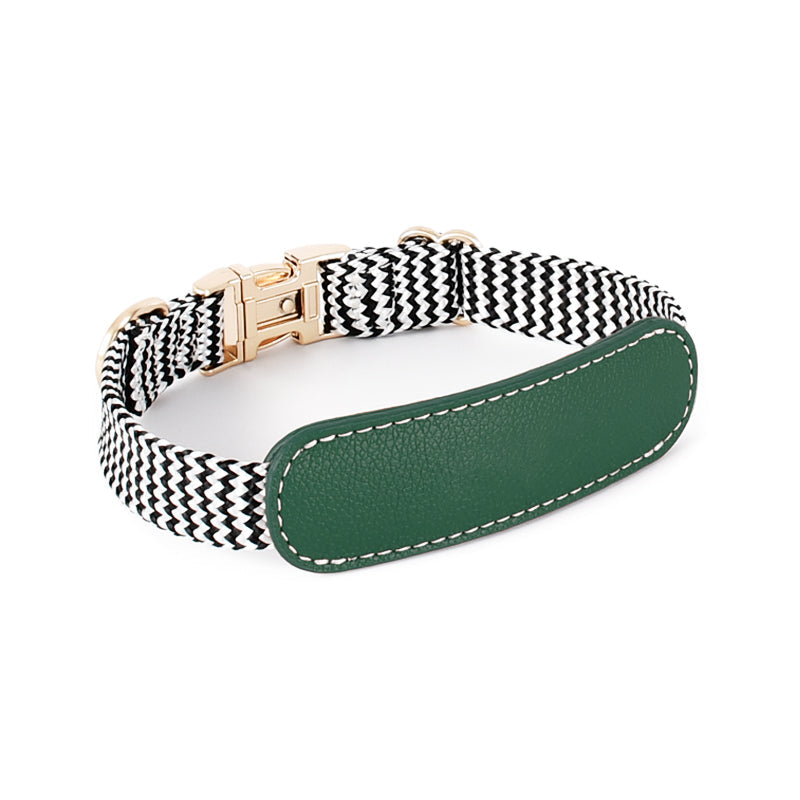 HKM-1124669 Nylon Pet Vest-style Hand Holding Rope Dog Collar and Chest Strap Set in Multiple Colors