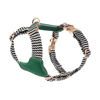 HKM-1124669 Nylon Pet Vest-style Hand Holding Rope Dog Collar and Chest Strap Set in Multiple Colors