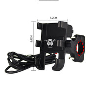 HKM-112467 Aluminum Alloy Mobile Phone Holder for Bicycles and Electric Motorcycles - Shockproof and Waterproof Navigation Stand