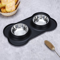 HKM-1125053 Foldable Silicone Pet Bowl - Anti-Spill Design, Multi-Size Options Available