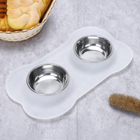 HKM-1125053 Foldable Silicone Pet Bowl - Anti-Spill Design, Multi-Size Options Available