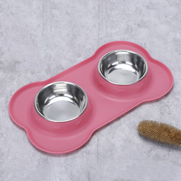 HKM-1125053 Foldable Silicone Pet Bowl - Anti-Spill Design, Multi-Size Options Available
