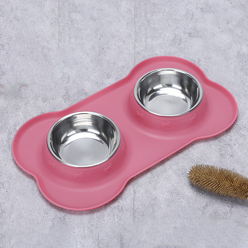 HKM-1125053 Foldable Silicone Pet Bowl - Anti-Spill Design, Multi-Size Options Available