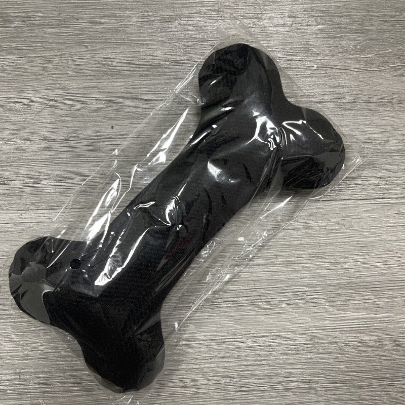 HKM-1125693 Cotton Velvet Dog Toy Bone for Chewing and Molar Care