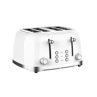 HKM-112659 Customisable Retro 4-Slice Toaster with Optional Logo for Kitchen and Hotel Use
