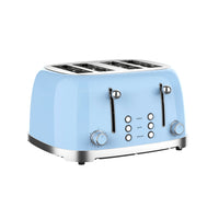 HKM-112659 Customisable Retro 4-Slice Toaster with Optional Logo for Kitchen and Hotel Use
