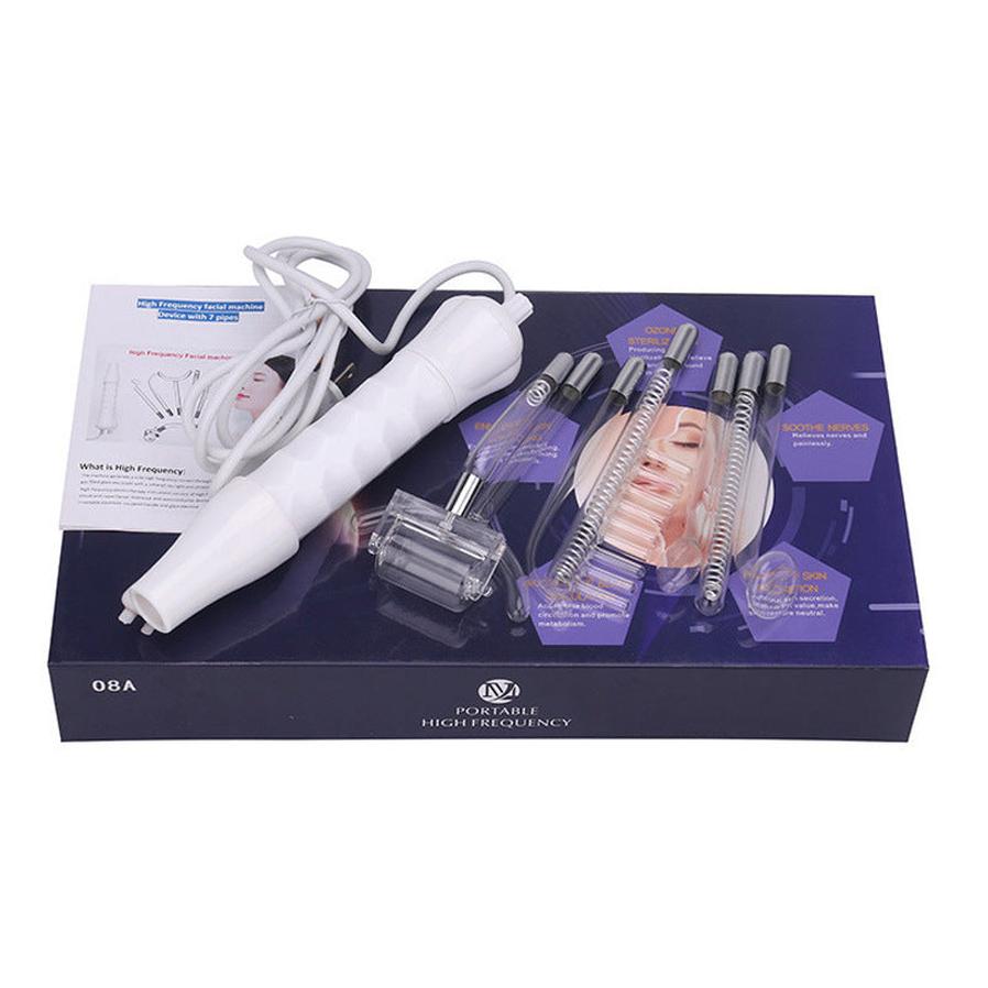 HKM-112659 Electrotherapy Comb with 7 Gears and Dual Light Modes for Beauty Treatments