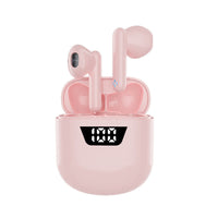 HKM-112659 P66TWS Touch Control Wireless Bluetooth Headphones with Digital Display and Music Control
