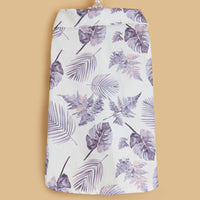 HKM-1129021 Hawaiian Vacation Dog Shirt in Cotton - Purple and Green, Sizes XS to XL