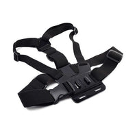 HKM-112979 Adjustable Chest Mount Harness for Action Cameras - Ideal for Skiing, Biking, and Outdoors