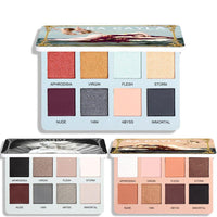 HKM-112979 Matte Pearl Glitter Eyeshadow Palette for All Skin Types - Full Coverage and Easy Definition
