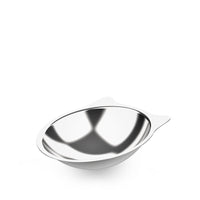 HKM-1130813 Stainless Steel Cat Bowl with Non-Slip Base - Cat Ear Design
