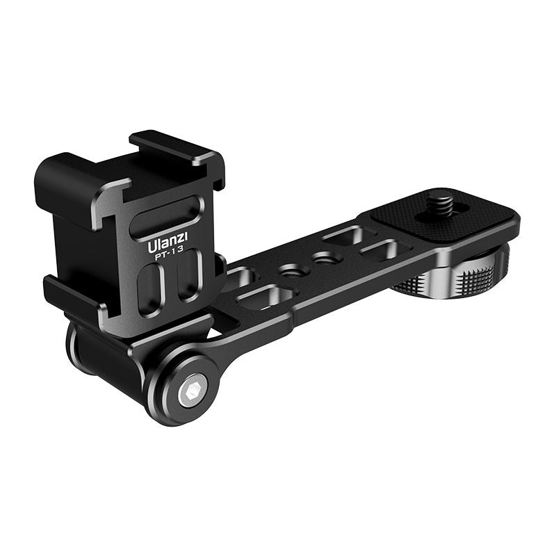 HKM-113107 Aluminum Alloy Four-Head Hot and Cold Shoe Base Bracket for Gimbals and Accessories