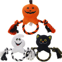 HKM-1131453 Durable Cotton Rope Knot Toy for Dogs – Ideal for Chewing and Vocal Training