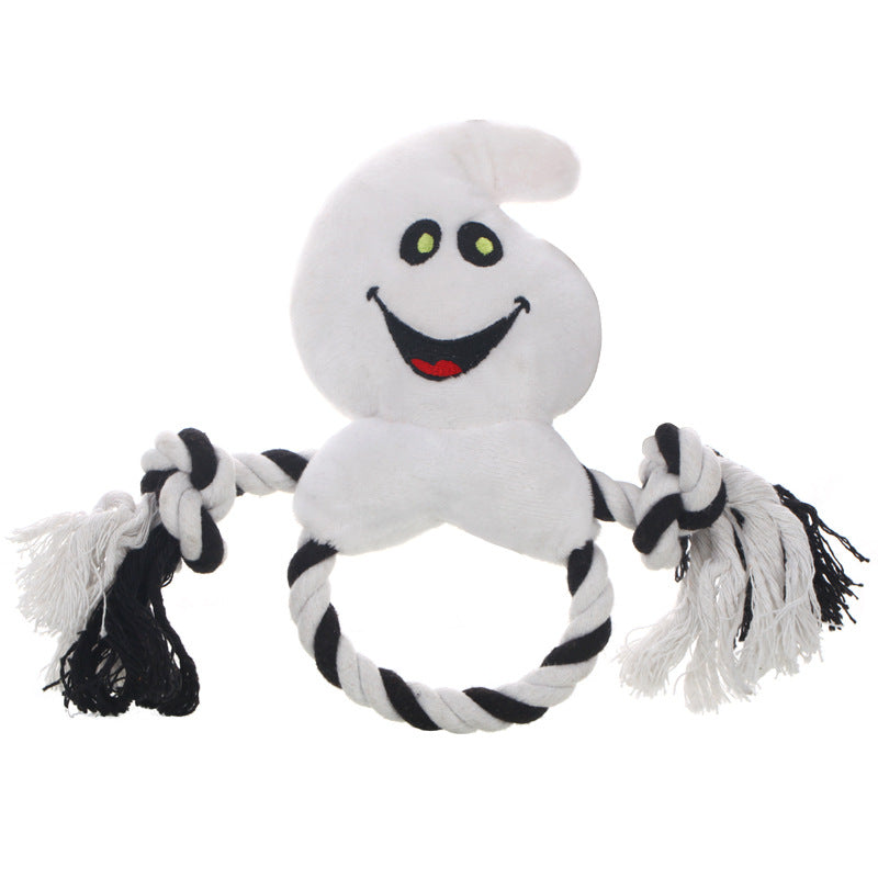 HKM-1131453 Durable Cotton Rope Knot Toy for Dogs – Ideal for Chewing and Vocal Training