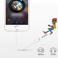 HKM-113299 3.5mm Adapter Cable for iPhone - Compatible with Apple Devices