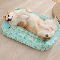 HKM-1134653 Summer Dog Cool Den - Breathable and Moisture-Proof Pet Nest in Waterproof Oxford Cloth, Available in Three Fun Colors