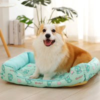 HKM-1134653 Summer Dog Cool Den - Breathable and Moisture-Proof Pet Nest in Waterproof Oxford Cloth, Available in Three Fun Colors
