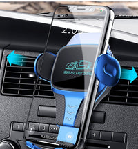 HKM-113619 Automatic Wireless Charging Phone Holder with Magnetic Induction Technology
