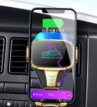 HKM-113619 Automatic Wireless Charging Phone Holder with Magnetic Induction Technology