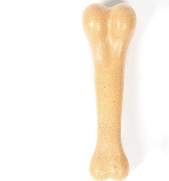 HKM-1137213 Bite-Resistant Molar Toy for Pets - Beef Flavor Simulation, Interactive Reward, Available in 12cm, 15cm, 18.5cm, Yellow and Brown
