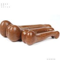 HKM-1137213 Bite-Resistant Molar Toy for Pets - Beef Flavor Simulation, Interactive Reward, Available in 12cm, 15cm, 18.5cm, Yellow and Brown