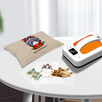 HKM-113747 Mini Portable Thermal Transfer Machine for Fabric and Metal Label Printing