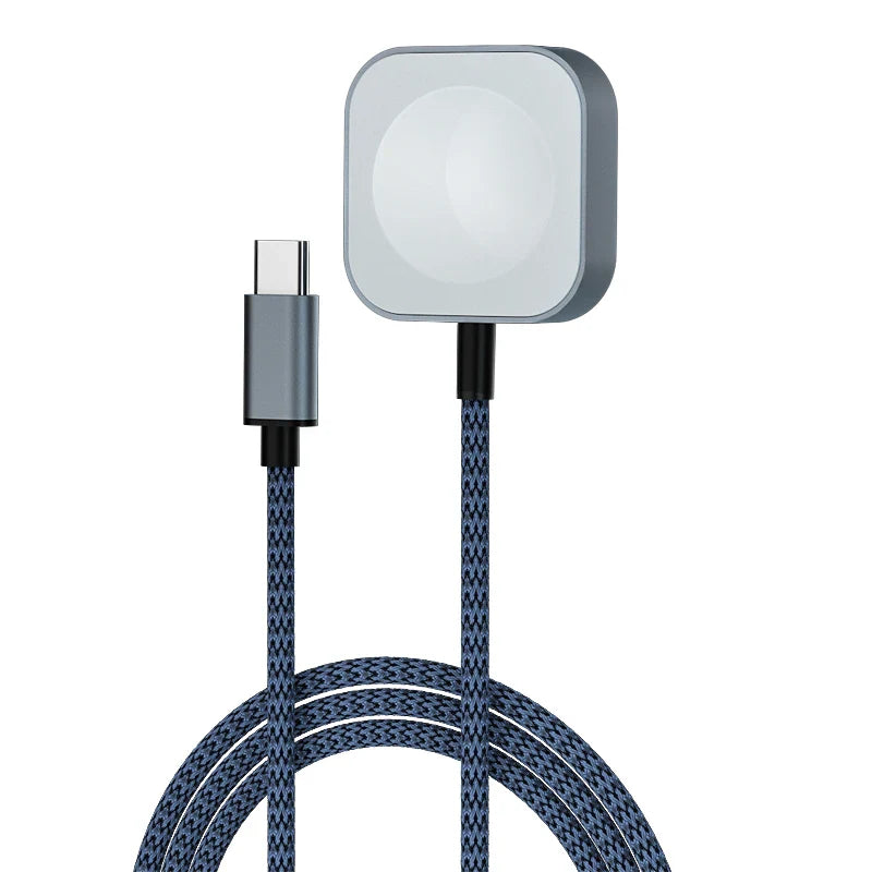 HKM-113811 Magnetic Wireless Charger for Apple Watch - USB Charging Cable for iWatch