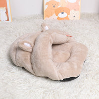 HKM-1140413 Cozy Indoor Pet Bed for Dogs and Cats - Soft Warm Cushion Nest
