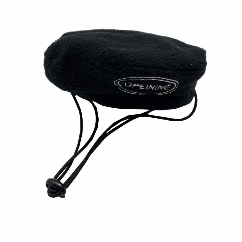 HKM-1141181 Chic Velvet Pet Dog Hat with Beret Style in Various Colors