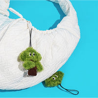 HKM-1143613 Pine Tree Cat Mint Toy Bag Pendant for Grinding and Teasing Cats and Kittens - 50g, 10x3x12cm