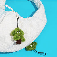HKM-1143613 Pine Tree Cat Mint Toy Bag Pendant for Grinding and Teasing Cats and Kittens - 50g, 10x3x12cm