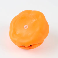 HKM-1143741 Interactive Teeth Puzzle Toy for Cats and Dogs - Vinyl, 9.5CM, Orange with Sound