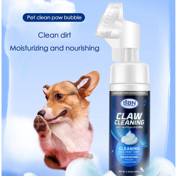 HKM-1143997 Dog Foot Washing Artifact with Plant Extracts and Jojoba Oil - 150ml Cleanser for Pet Health